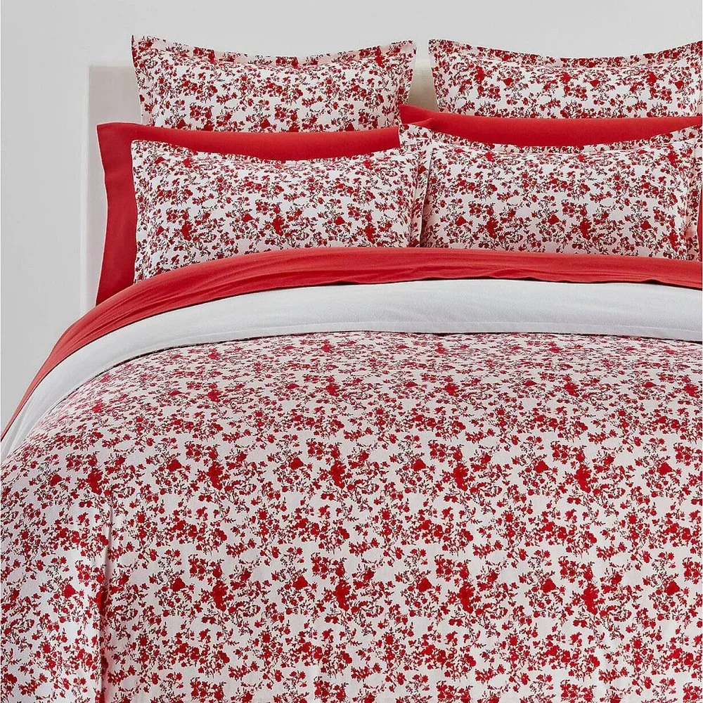 Lauren Ralph Lauren Rhyne Floral Flannel Duvet Cover Set